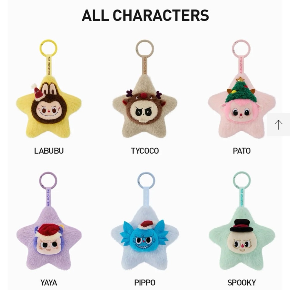 LABUBU THE MONSTERS Classic Series Sparkly Plush Pendant Blind Box - Picture 12 of 16